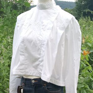 J.W. Anderson White Embroidered Blouse